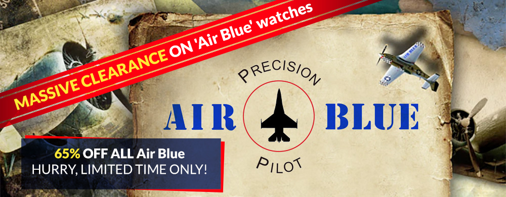 Wiegen Flitsend Regan Shop Official Air Blue Pilot Watches | Watchpartners