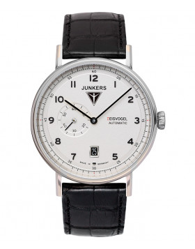 Junkers EISVOGEL F13 Swiss Auto watch 40mm 5ATM Sapphire glass white dial 6704-1 