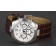 JACQUES LEMANS Sports 'Dover' Quartz Chronograph Date Watch 42mm Case White Dial