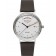 Bauhaus Minimalist Automatic Date watch 41mm case Large Day White dial 21621