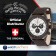CX Swiss Military HAWK NERO RAWHIDE Chrono watch Black PVD case Silv dial 27301