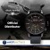 Iron Annie Flight Control Watch Swiss Quartz Dual Time Big Date 42mm Black Dial 51442