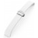 FORTIS B-42 Silicone strap white with folding clasp 99.99.02 Si