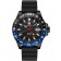 CX Swiss Military GMT NERO SCUBA Swiss watch PVD Case 2nd T/Zone Blk dial 27761