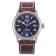 CX Swiss Military SPITFIRE Vintage Watch Swiss Quartz Date 10ATM Blue Dial 2872